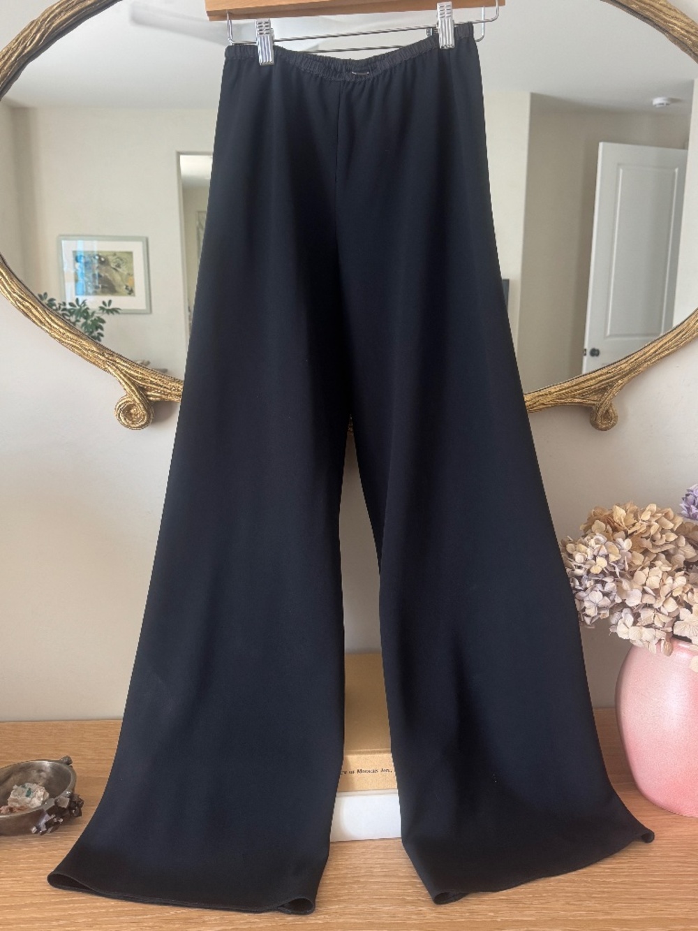 Peter Cohen Cropped Black Pants -  Petite
